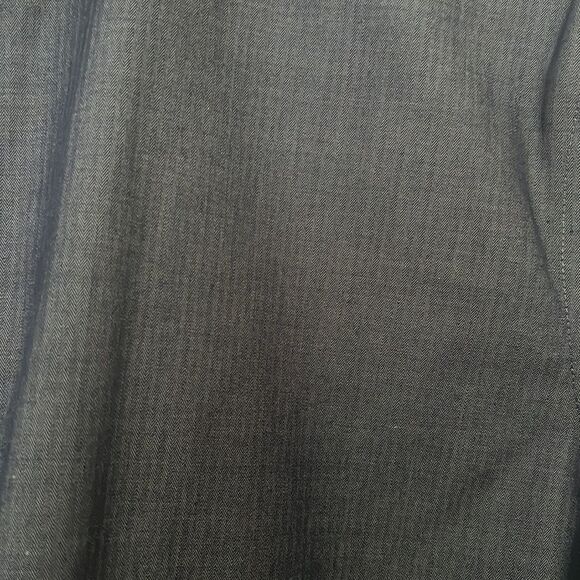 Calvin Klein Dark Gray Long Sleeve Button Up Dress Shirt  Size 34/35 - Picture 8 of 12